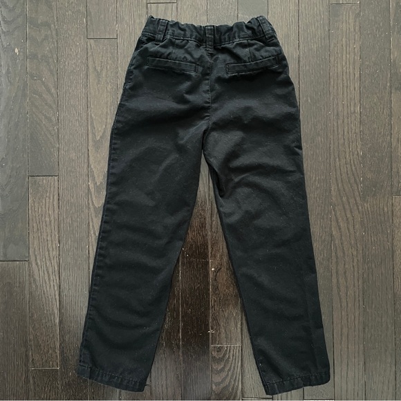 Carter’s Boy’s Black Twill Cotton Pants Size 6 - Picture 3 of 3